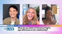 Florence Pugh Talks Relationship With Zach Braff