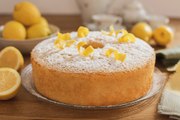 Bizcocho chiffon chispa de limón - Cocina Fácil