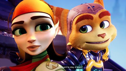 Ratchet Remembering His GirlFriend Talwyn & His Father Kaden - Ratchet & Clank_ Rift Apart PS5 2021