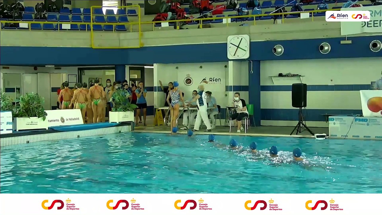 FINAL EQUIPO LIBRE JUNIOR (BLOQUE 2) - IX CAMPEONATO DE ESPAÑA ALEVIN, JUNIOR y ABSOLUTO DE VERANO DE NATACION ARTÍSTICA