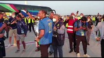'It's coming to Rome', Italian soccer team lands in Fiumicino after Euro 2020 victory