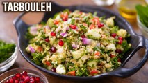 Tabbouleh Salad | How To Make Tabbouleh | Easy Salad Recipe | Herb Salad | Ruchi