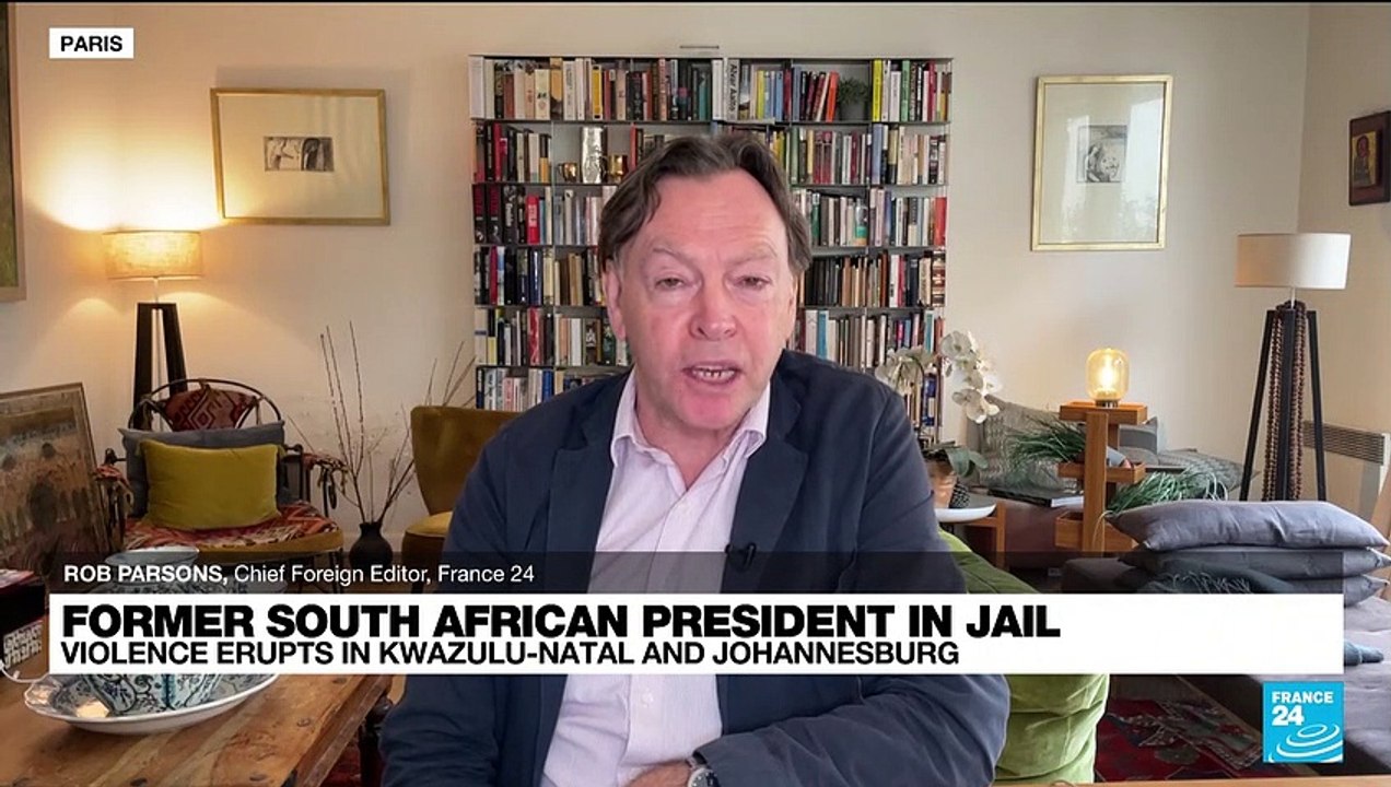 S.Africa faces fourth day of unrest after Zuma jailing