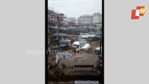 Cars Swept Away, Properties Damaged As Cloudburst Triggers Flash Flood In Himachal’s Dharamshala