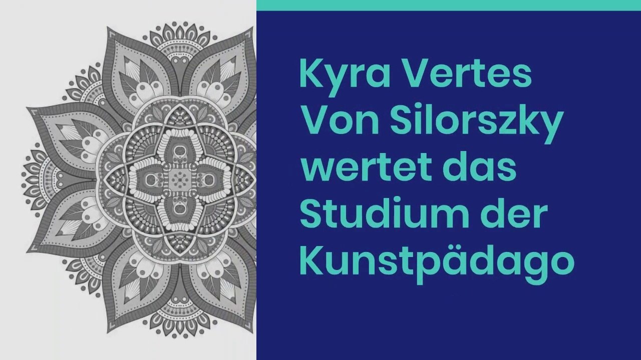 Kyra Vertes von Sikorszky wertet das Studium der Kunstpädagogik auf