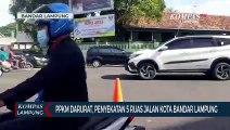 PPKM Darurat, Penyekatan 5 Ruas Jalan Dalam Kota Bandar Lampung