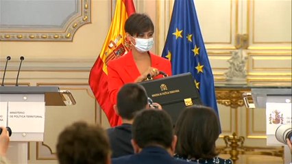 Isabel Rodríguez asume la cartera de Política Territorial