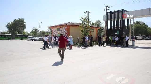 Gerçeği aratmayan afet hazırlık tatbikatı nefes kesti