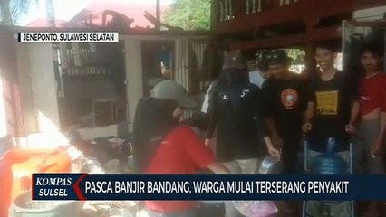 Pasca Banjir Bandang, Warga Mulai Terserang Penyakit