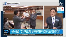 尹, 최재형 단일화 첫 언급 “정권교체 위해서라면”