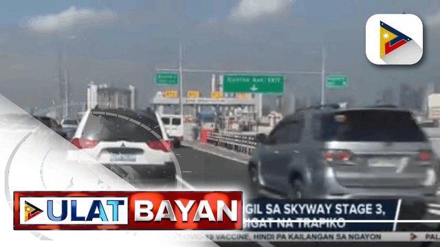 Unang araw ng paninigil sa skyway stage 3, nagdulot ng mabigat na trapiko