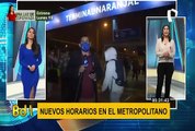 Metropolitano: conoce el nuevo horario de buses troncales y alimentadores desde este lunes 12