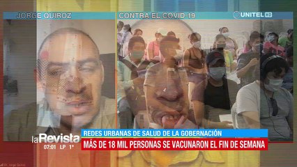 Download Video: Santa Cruz bate récord en la vacunación con más de 18.000 dosis aplicadas