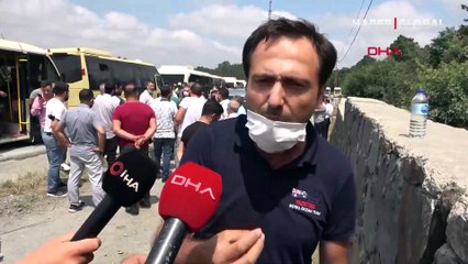 İstanbul'da minibüsçüler kontak kapattı! Kahya eylemi: Para vermediğimiz zaman bizi darp ediyorlar