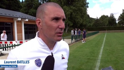 Clermont 2-1 ESTAC (Amical)⎥Réactions de L.Batlles et D.Saint-Louis
