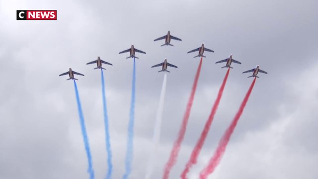Les répétitions du défilé aérien pour le 14 juillet