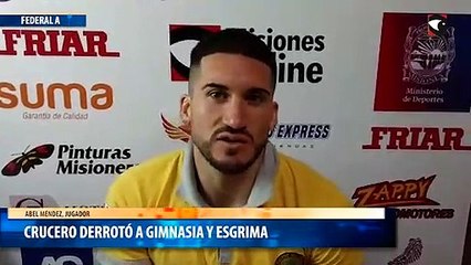 Crucero derrotó a Gimnasia y Esgrima