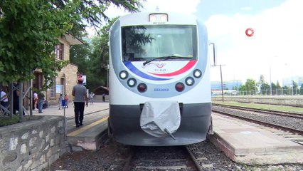 Normalleşmeyle seferlerine başlayacak olan Göller Ekspresi Isparta’ya geldi