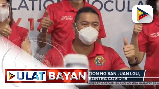 San Juan City, unang LGU na makapagbakuna kontra COVID-19 ng 100% ng target population