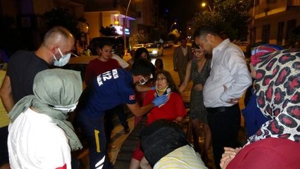 Son dakika haberi! Kazada yaralanan hamile eşinin elini ambulansa kadar bırakmadı