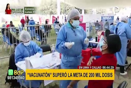 Vacunatón: así fue la maratónica jornada de 36 horas que fue un éxito