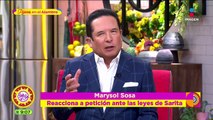 Marysol Sosa reacciona a supuesto testamento de José José a favor de las Saras