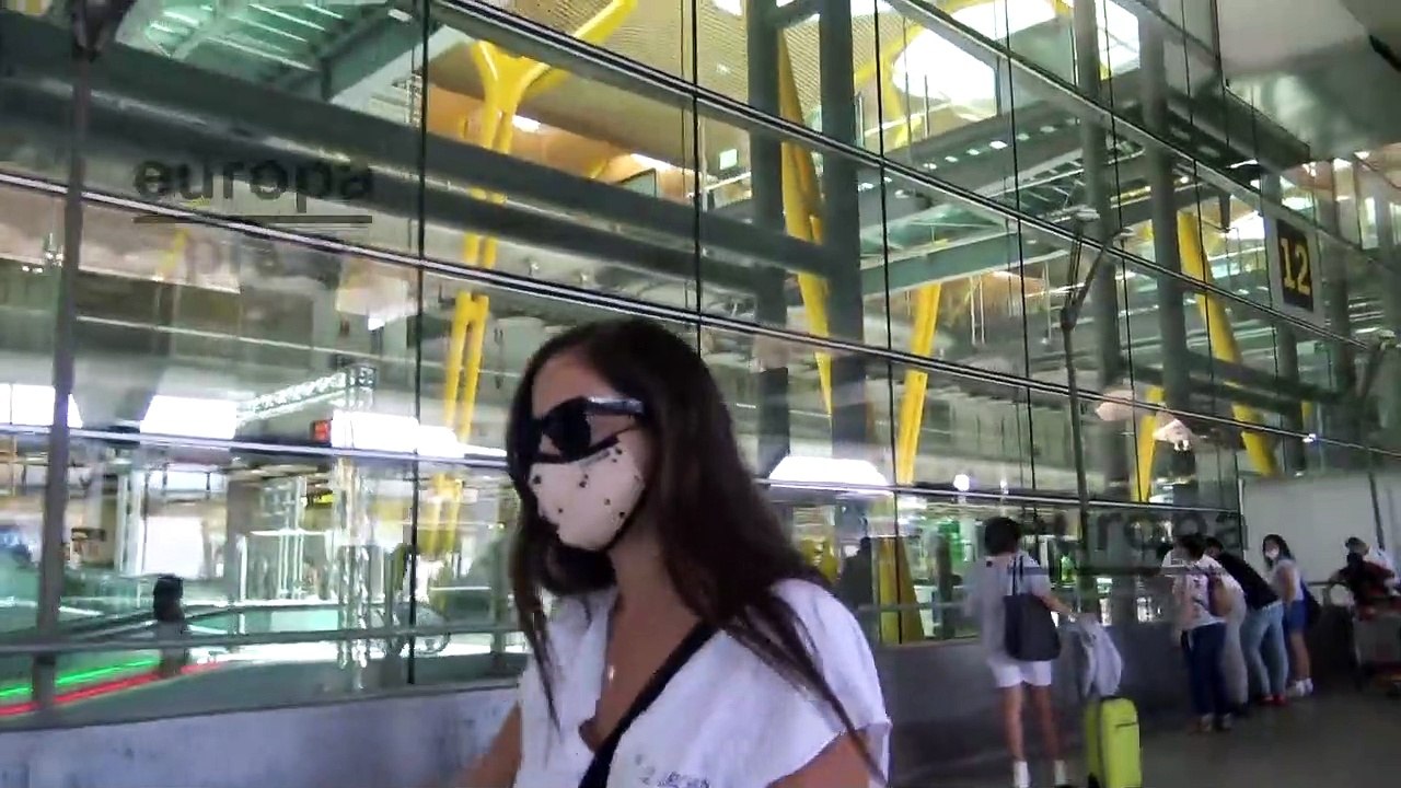 Anabel Pantoja llega a Madrid