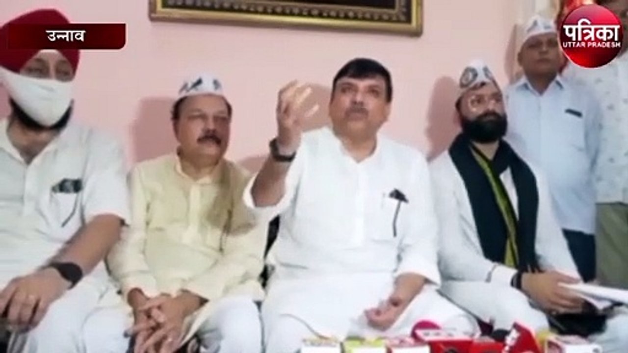 यूपी में लोकतंत्र नहीं तमंचा तंत्र चल रहा - संजय सिंह, आप सांसद