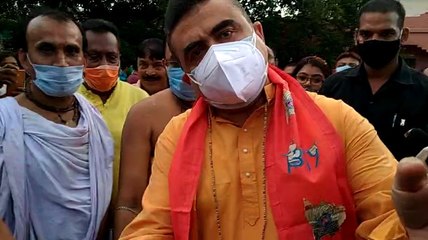 তাঁর নিরাপত্তারক্ষীর মৃত্যুর তদন্তভার নিয়ে প্রশ্ন করতেই শুভেন্দু অধিকারী বলেন- জয় জগন্নাথ!