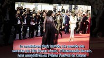 Décolleté plongeant, soutien-gorge apparent… Isabelle Adjani glamour sur le tapis rouge à Cannes