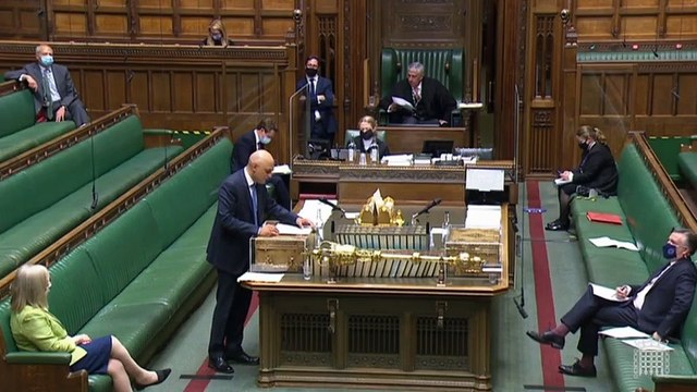 Sajid Javid confirms lockdown restrictions will be lifted on 19 July with Covid passes and home working to keep cases down