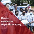 From fire crackers to street dancing: Football fans in Kerala celebrate Argentina’s victory