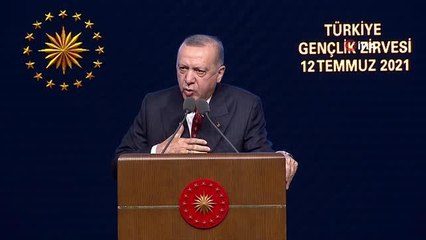 Cumhurbaşkanı Erdoğan gençlere seslendi
