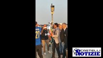 Trionfo Azzurro: l'arrivo dell'Italia a Fiumicino con la Coppa degli Europei