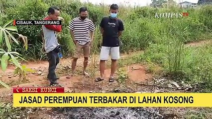 Mayat Hangus Terbakar Ditemukan di Lahan Kosong