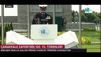 Prens Charles'tan duygulandıran Çanakkale anısı