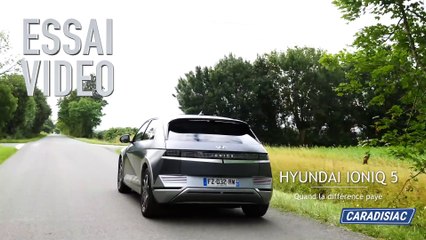 Essai  vidéo - Hyundai Ioniq 5 73 kW (2021): quand la différence paye