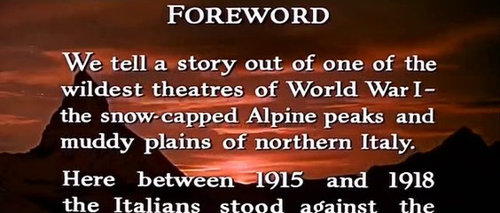 A Farewell to Arms (1957) Rock Hudson Part 1