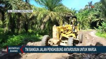 TNI Bangun Jalan Penghubung Antar Dusun untuk Warga di Deli Serdang Sumut