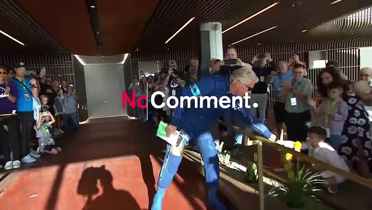 NoComment : Richard Branson a accompli son rêve d'espace