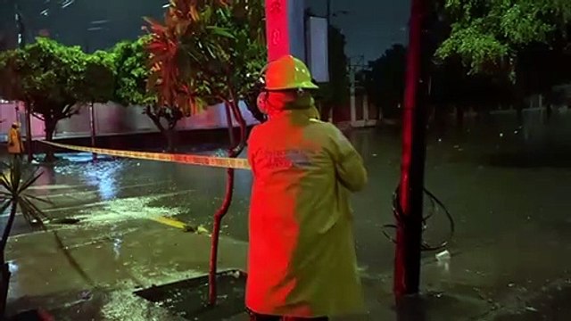 Durante la noche y madrugada la ZMG sufrió Múltiples estragos debido a la intensa tormenta