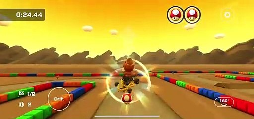 Mario Kart Tour - Mario Cup Challenge: Time Trial Gameplay