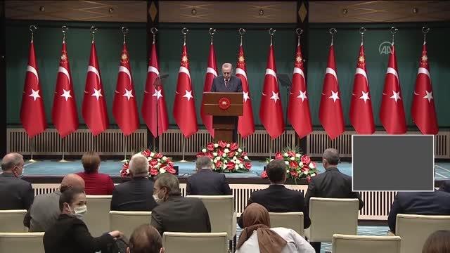 Son dakika: Cumhurbaşkanı Erdoğan: (Kovid-19) Biz hem sağlık sistemimizin gücü hem aşılama oranlarımızla nispeten iyi bir noktadayız