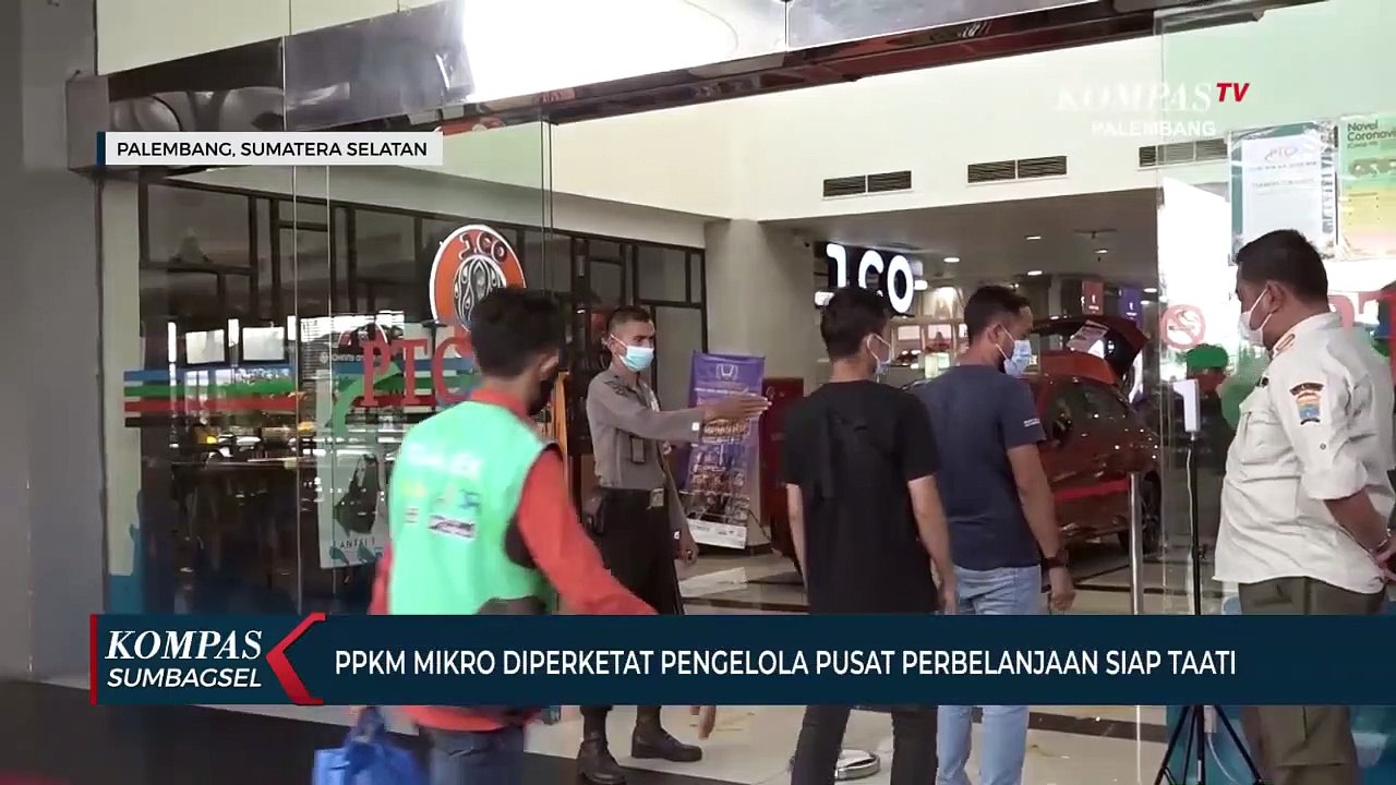 PPKM Mikro Diperketat Pengelola Pusat Perbelanjaan Siap Taati