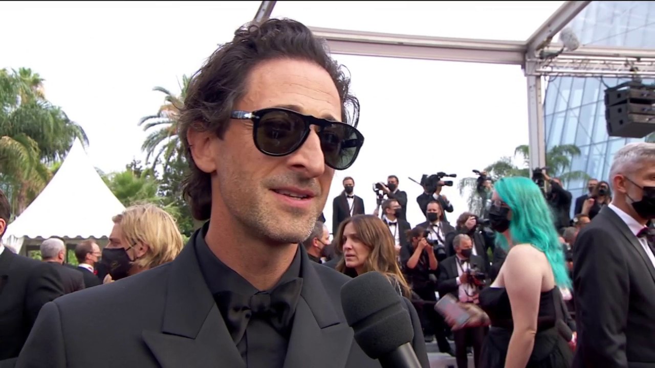 Adrien Brody : "Le cinéma est de retour. C'est un privilège d'être ici !" - Cannes 2021
