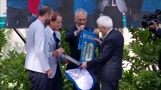 Италия чествует победителей Евро-2020