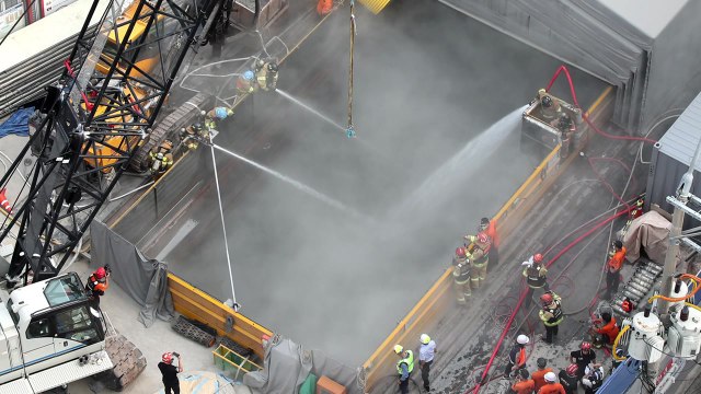 연신내역 GTX 공사장에서 불...작업자 7명 대피 / YTN