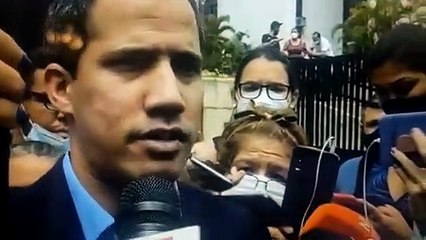 Juan Guaidó denuncia acoso por parte del régimen de maduro