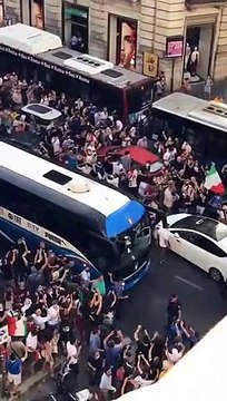 Italia campione d'Europa: tifosi in delirio per gli azzurri