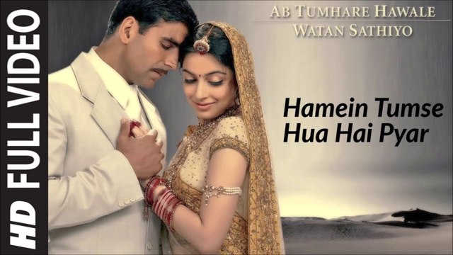 Hume Tumse Hua Hai Pyar (HD) | Udit Narayan, Alka Yagnik | Akshay Kumar, Divya | 90s hits